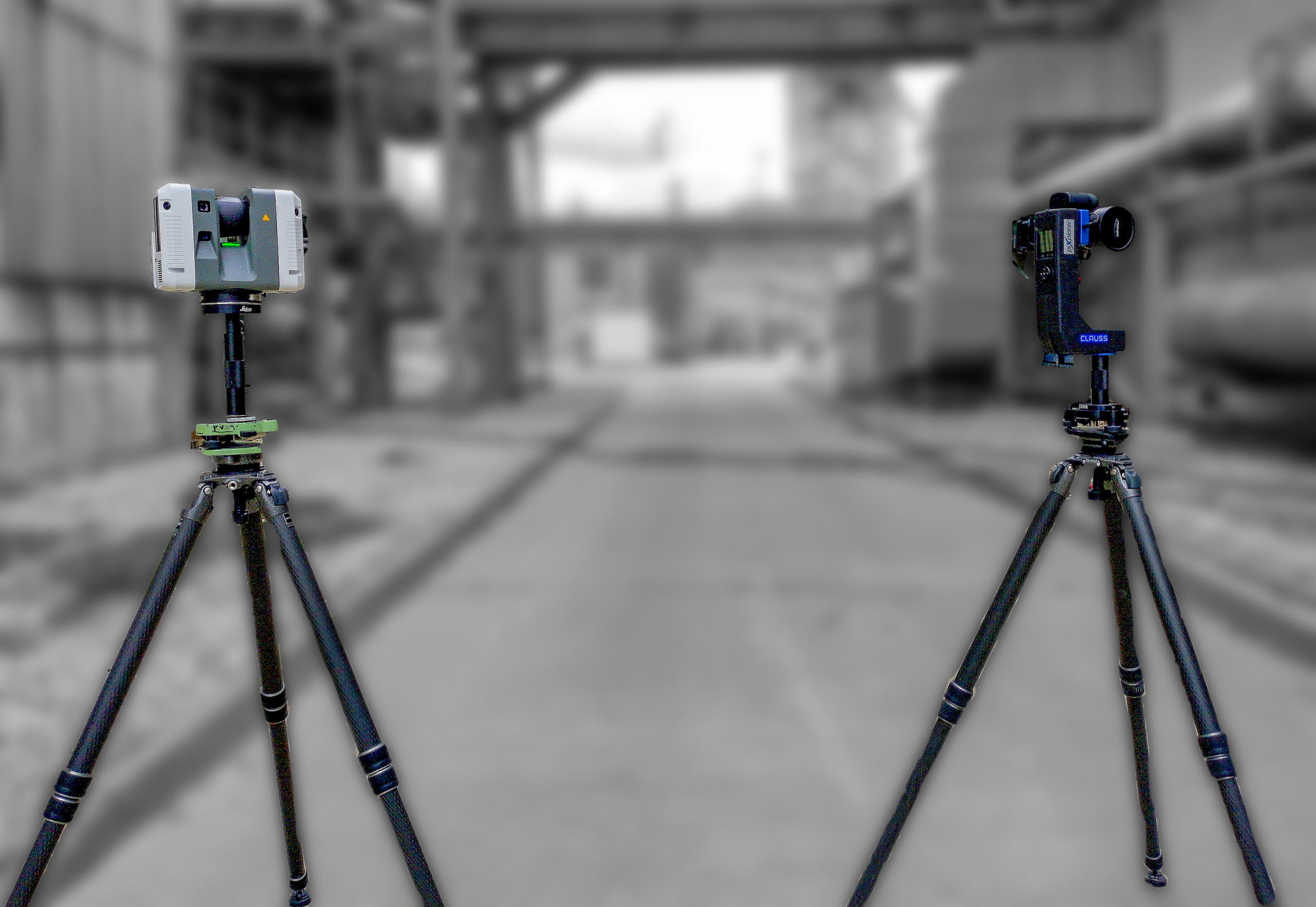 360° engineering site visualization using a laser scanner and professional panorama head, documented and used in Viinplan